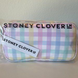 Stoney Clover Lane Rainbow Gingham Small Pouch